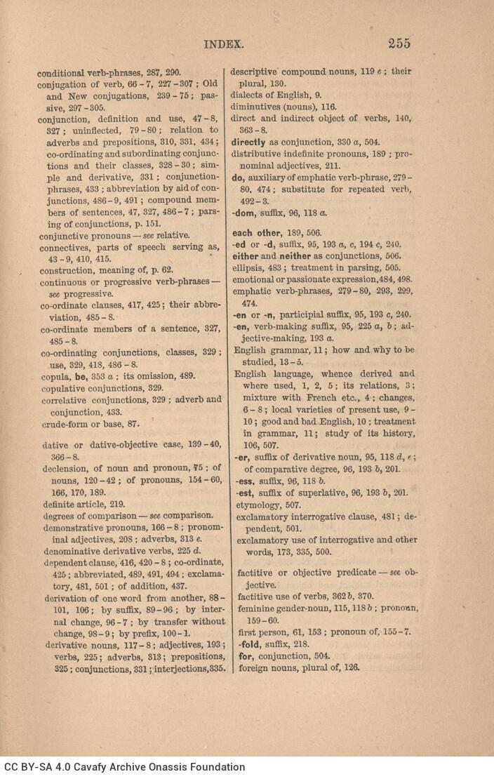 19 x 13 εκ. 2 σ. χ.α. + XII σ. + 260 σ. + 2 σ. χ.α., όπου στο φ. 1 κτητορική σφραγίδα CPC 